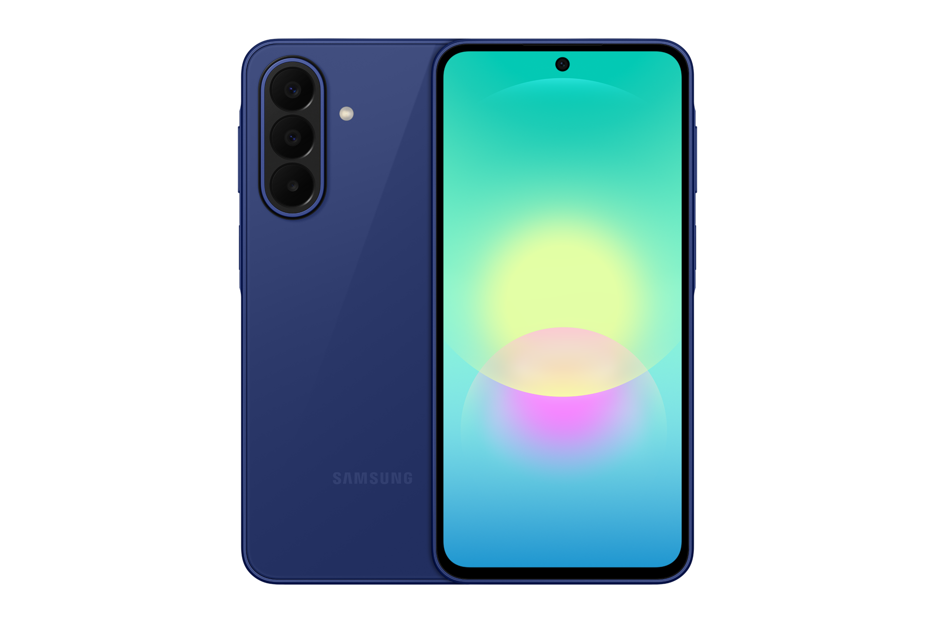 نمای رسمی سامسونگ Galaxy A27 5G در رنگ آبی؛ رنگ کالای عرضه‌شده در تاجپ ممکن است متفاوت باشد