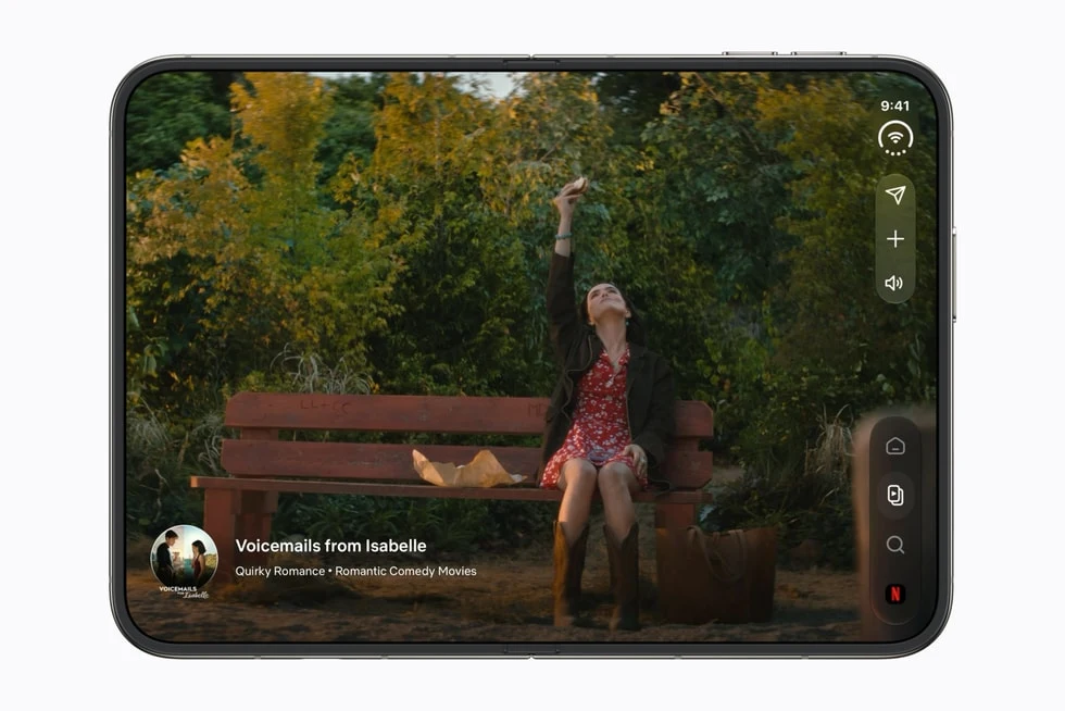 رابط برنامه Netflix روی آیفون Duo